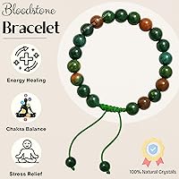 Vista 596 de Amazing Gemstone Crystal Bracelet for Women Men's Gifts - Protection Healing Crystal Bracelet - 8mm Gemstone Beaded Adjustable Bracelet Pulseras