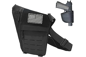 Concealed Carry Gun Sling Bag, Anti-Theft Personal Pocket Bag