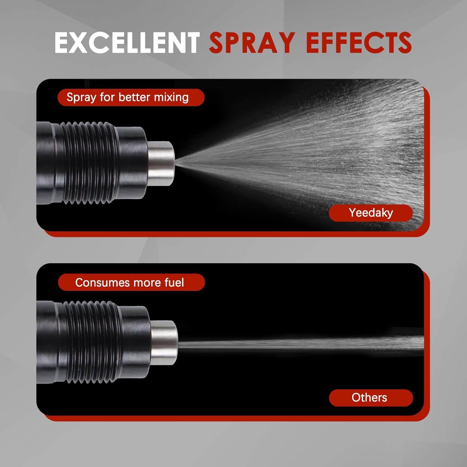 093400-7040 DN0PD704 Diesel Fuel Injectors of 4 for Toyota Hilux Surf Prado 1KZ-TE 3.0L Diesel Engine Automotive Replacement Fuel Injectors Fuel Injector Replacement OE# 0934007040