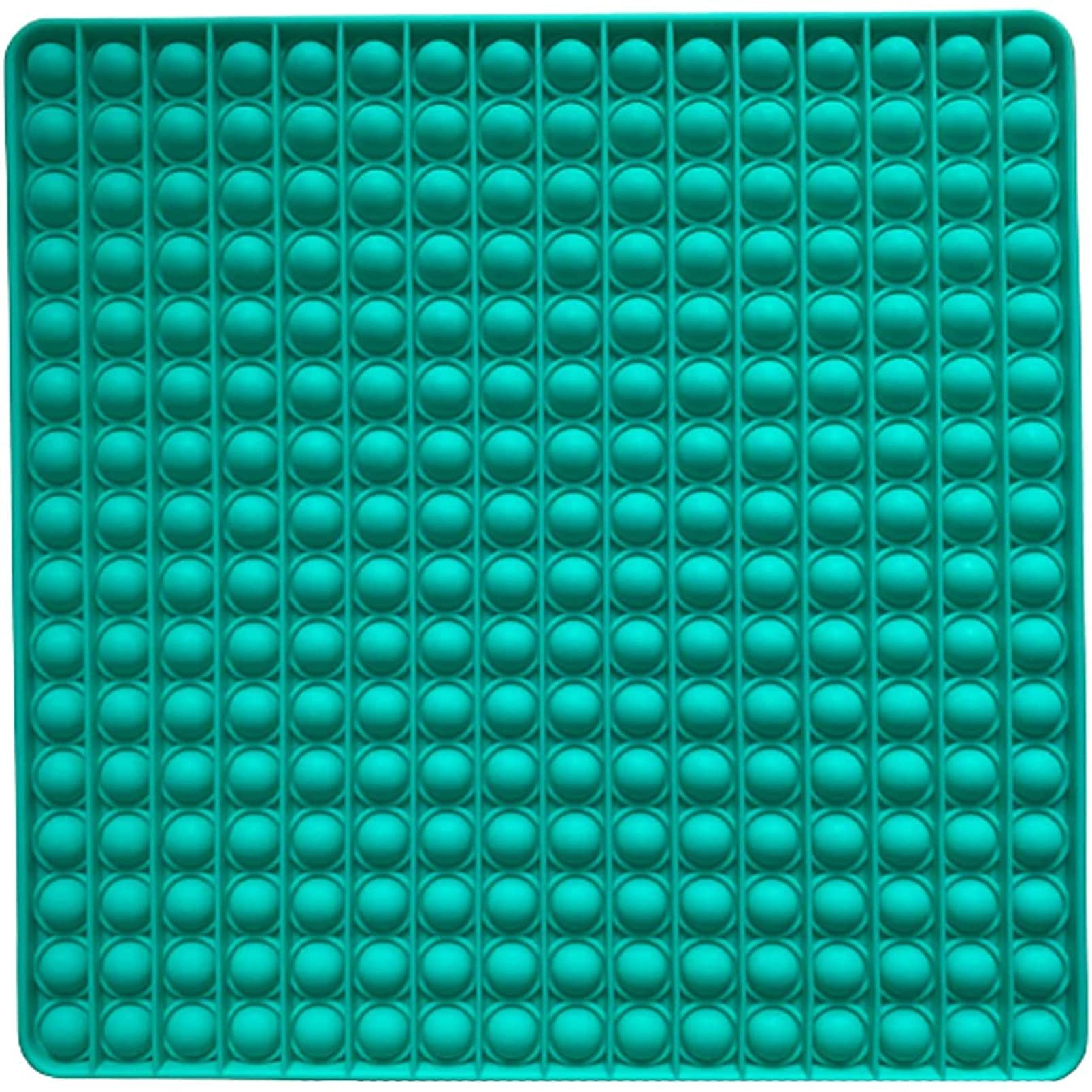 Big Size Pop it Fidget Sensory Toy Popping Anxiety Autism Stress Relieve Relief Pressure Bubble Silicone Game Gift Tool Special Need Kid Teen Adult Friend.(Green)