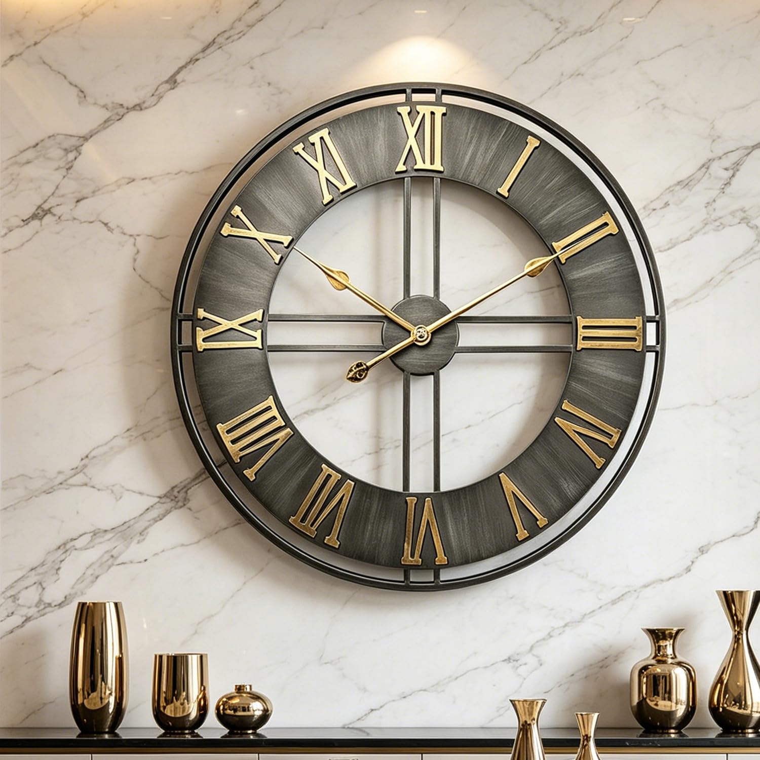 Horloge murale Dankeit decor-wc-0224 pour décoration d'intérieur