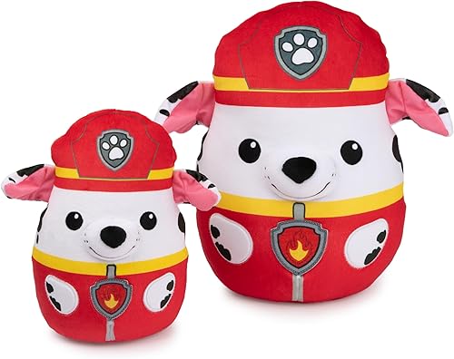 Miniatura 6 de GUND PAW Patrol Marshall Squish - Peluche oficial de The Hit Cartoon, animal de peluche blando para edades de 1 año en adelante, 8 pulgadas