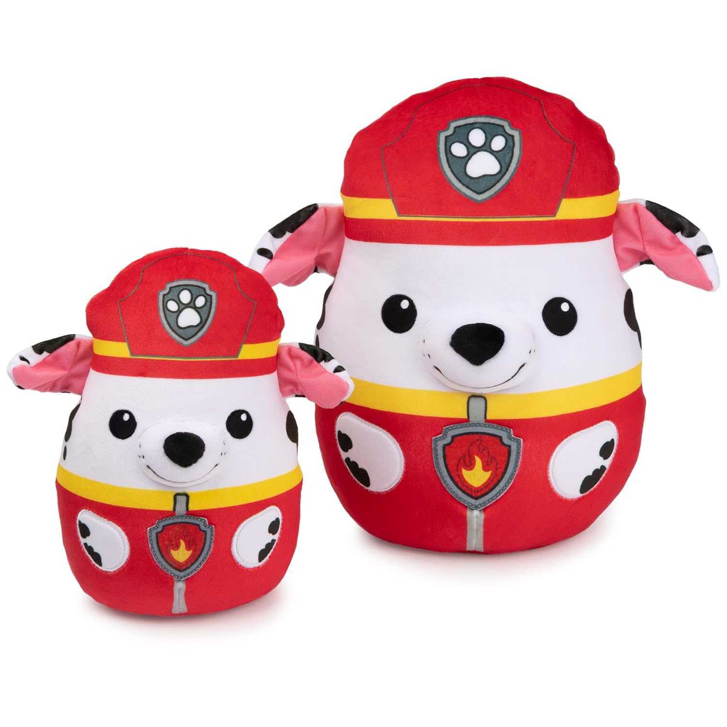 PAW Patrol Marshall Squish Plush, Official Toy from The Hit Cartoon, Squishy Stuffed Animal for Ages 1 and Up, 12”