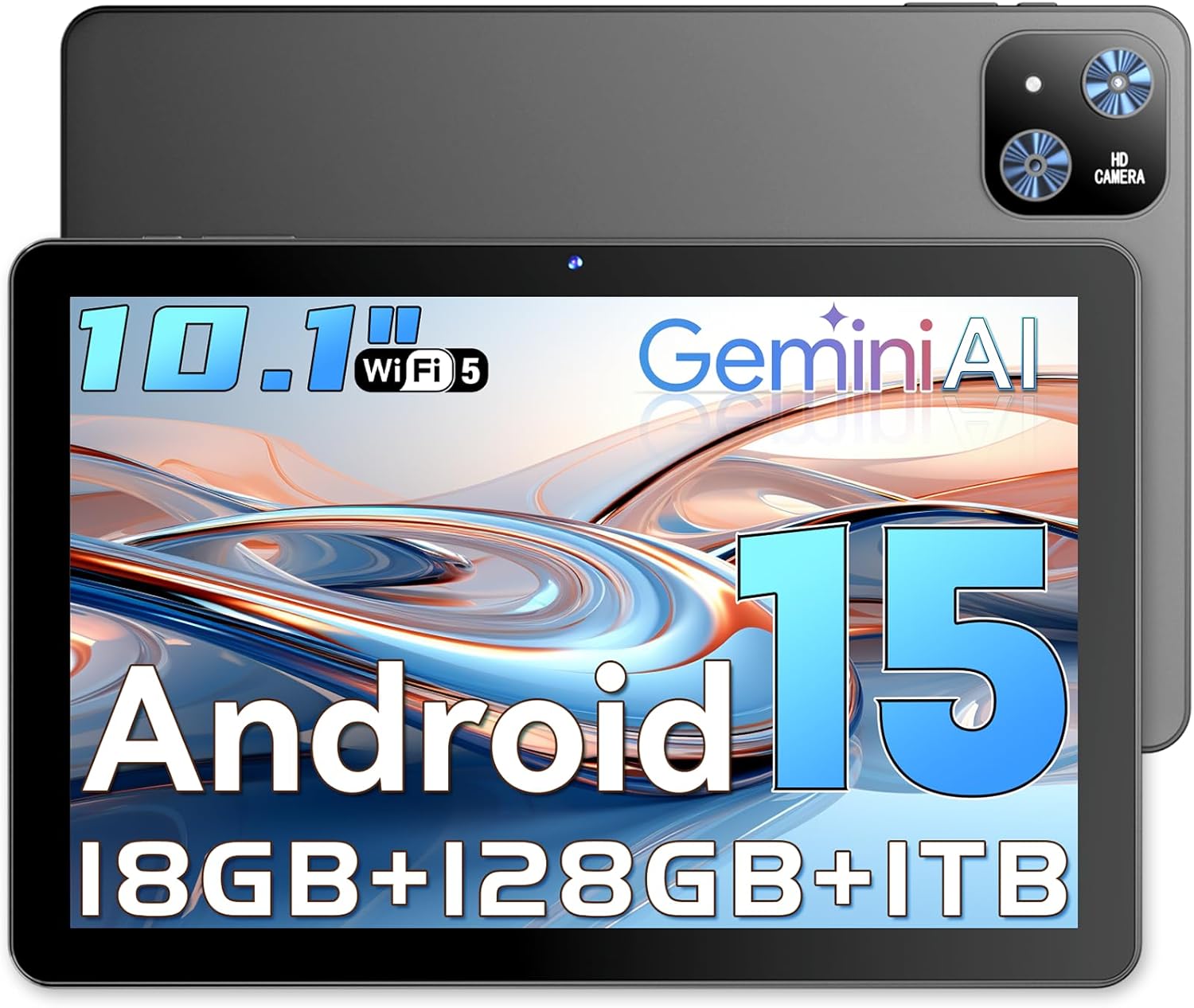 Tablet 10 Inch Android 15 Tablet...