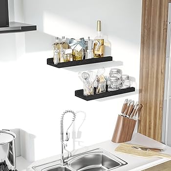 Amazon.com: Love-KANKEI Floating Shelves Wall Mounted Set of