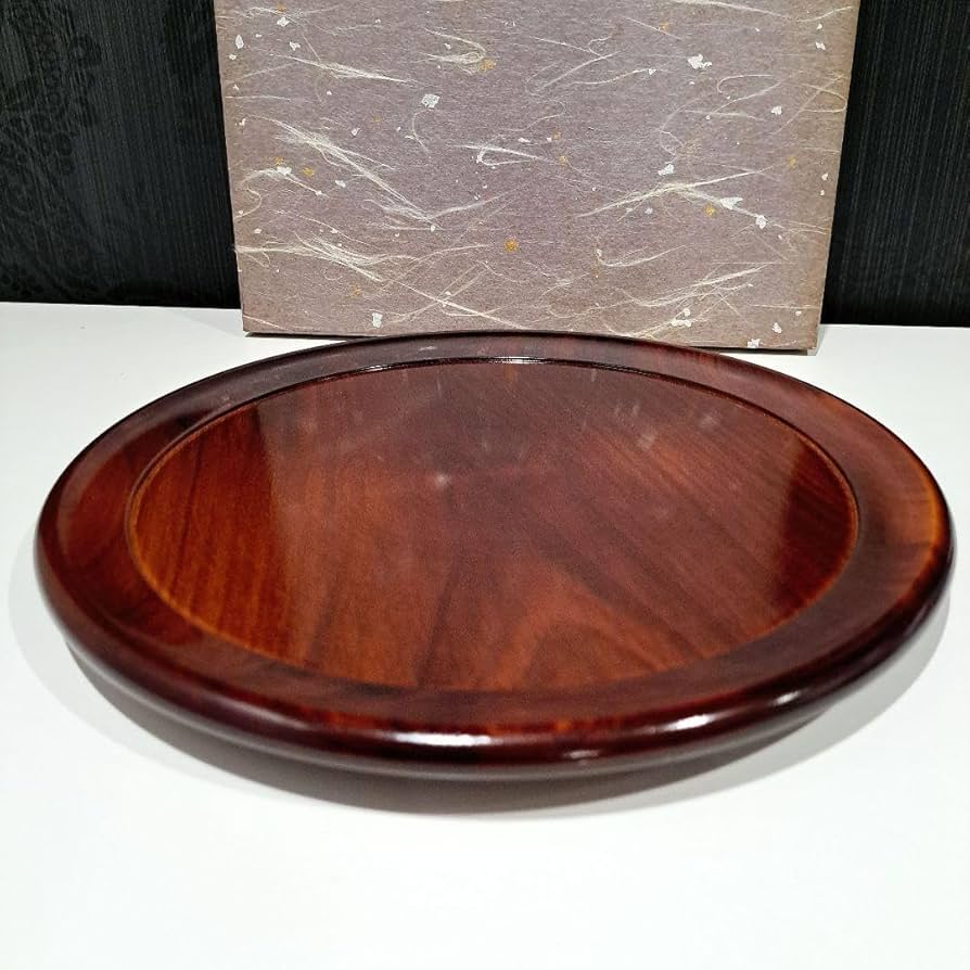 漆器　天然木　盆 Amazon.co.jp: 天然木 漆器 トレー 和盆 お盆 丸盆 : Home & Kitchen
