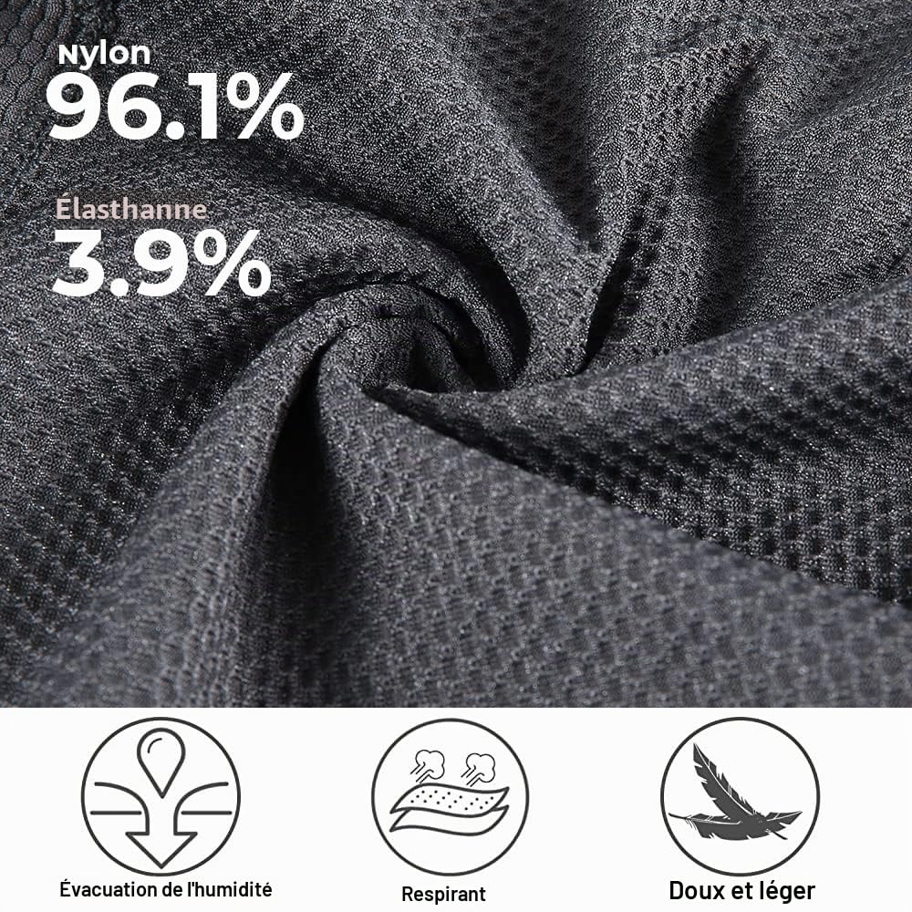 Bonnet d'été Cyclisme Homme Protection UV Séchage Rapide Léger VTT Randonnée