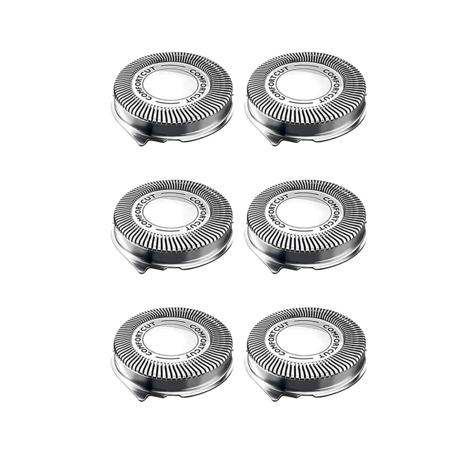 Cabezales de repuesto, compatibles con afeitadoras Philips Series 3000, 2000, 1000 y S738,S1560; cuchillas afeitar Comfortcut SH30(6pc-sh30)