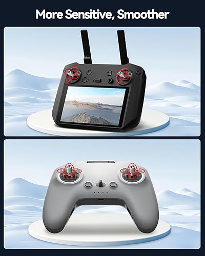 Miniatura 9 de 2 pares de mandos de repuesto para DJI RC Pro, joysticks de control remoto para DJI Mini 3 ProAir 2SMavic 3 ProMavic 3 Pro CineMavic 3 ClassicMavic