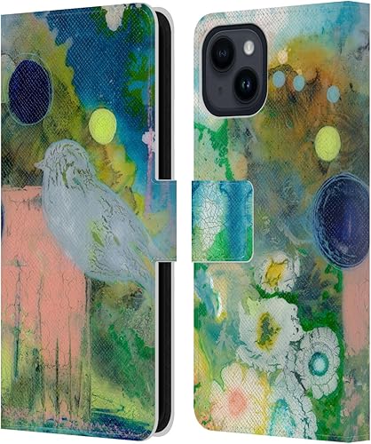 Miniatura 8 de Head Case Designs Officially Licensed Wyanne Quiet Nature 2 Leather Book Wallet Case Cover Compatible with Apple iPhone 15