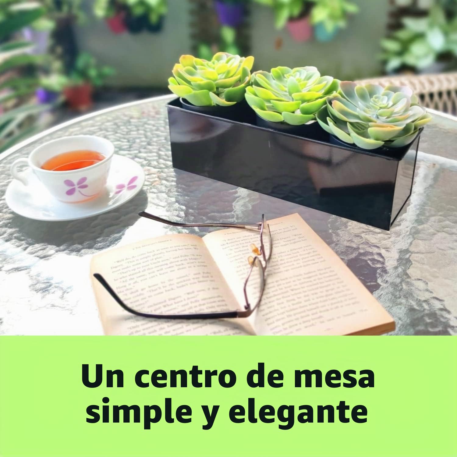 Maceta de Pared – Paquete de 3 macetas Grandes de 12 Pulgadas de Montaje en Pared para suculentas Negras, barandillas, Estante Flotante Minimalista para Interiores y Exteriores
