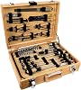Brüder Mannesmann Bamboo Tool Bag, Equipped, 108 Pieces M29002