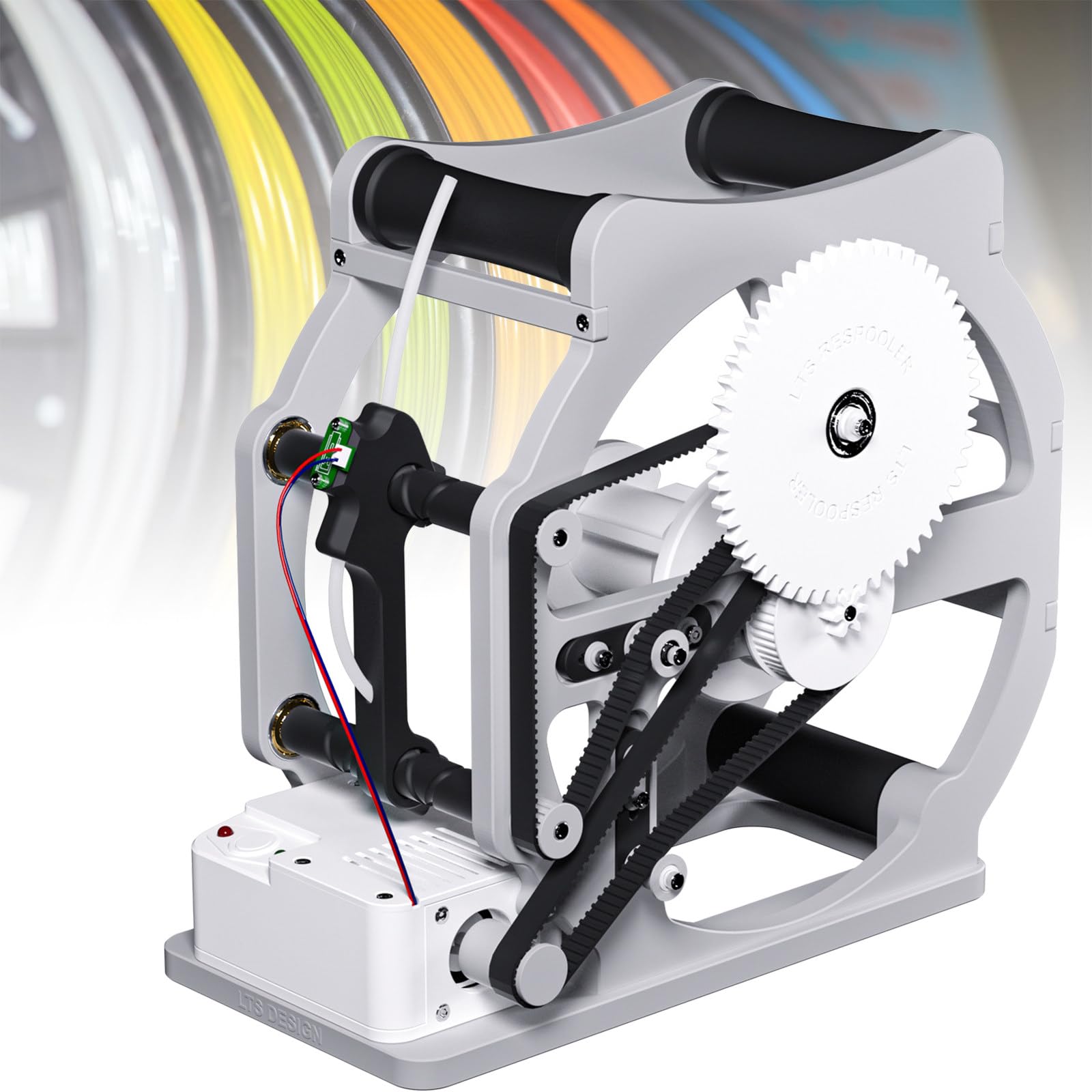 Verbrauchsmaterial in Industriequalität, intelligenter Start/Stopp, geeignet für 1-kg-Spulen, elektrische Aufwickelmaschinen, Allzweck-Wickelmaschine