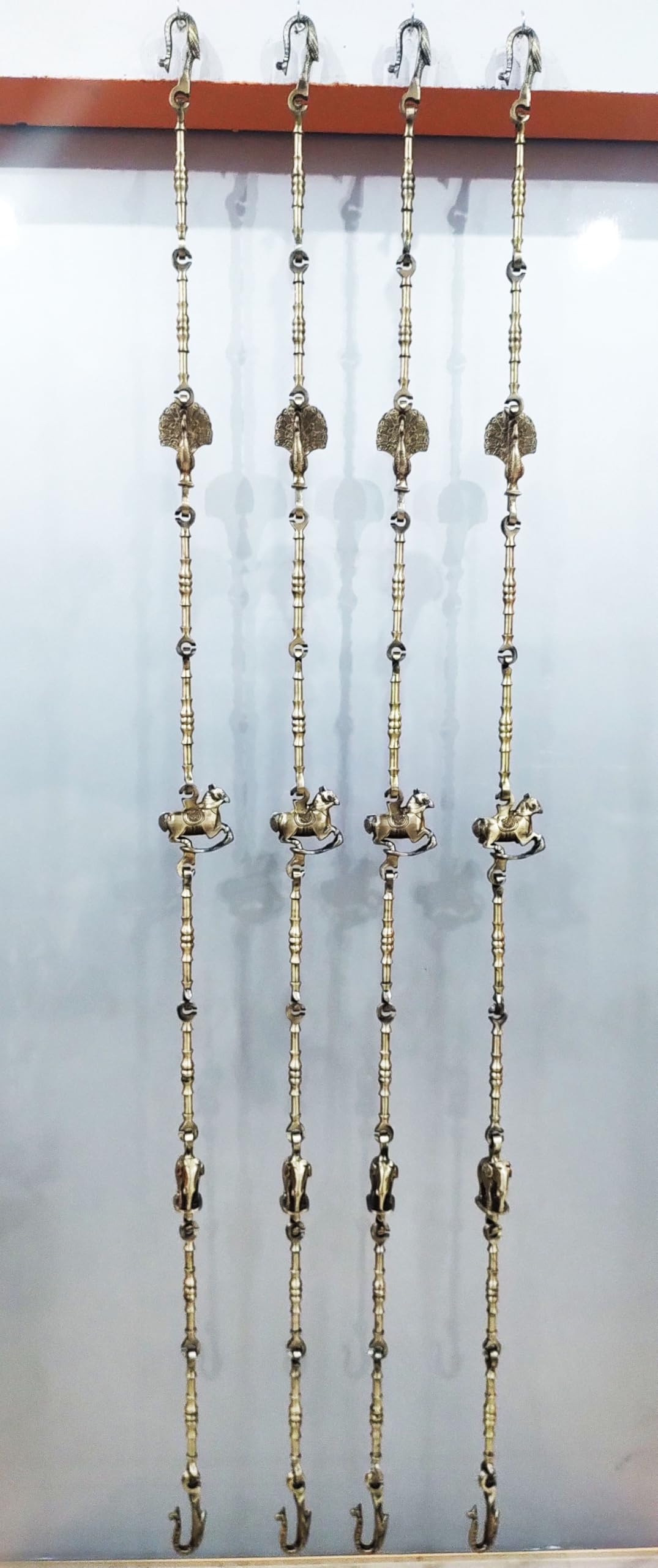 Aarsun Brass Swing Chain | Jhula Rod | Jhula Accessories | Jhoola Chain | Chain Set