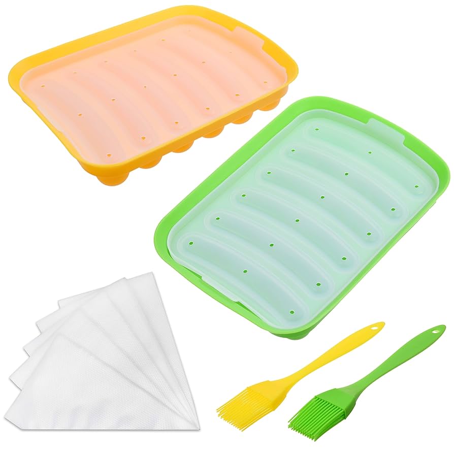 Amazon.com: Kare & Kind 2x Silicone Sausage Molds - Non