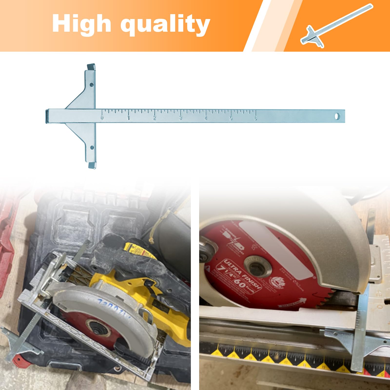Guía de sierra circular 381091-00 para sierra circular Dewalt, guía de rasgado de sierra circular para sierra circular DeWalt modelo DC390K, DW936, DC300, DC310, DCS391B, DCS393, DC390B