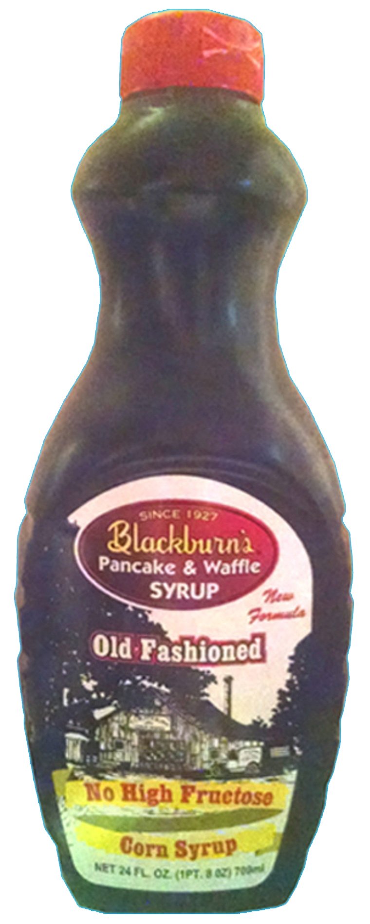 Blackburn-Made Syrup 24oz Bottle (Pack of 3) (Choose Flavor Below) (Old Fashioned Pancake & Waffle Syrup - No High Fructose Corn Syrup))