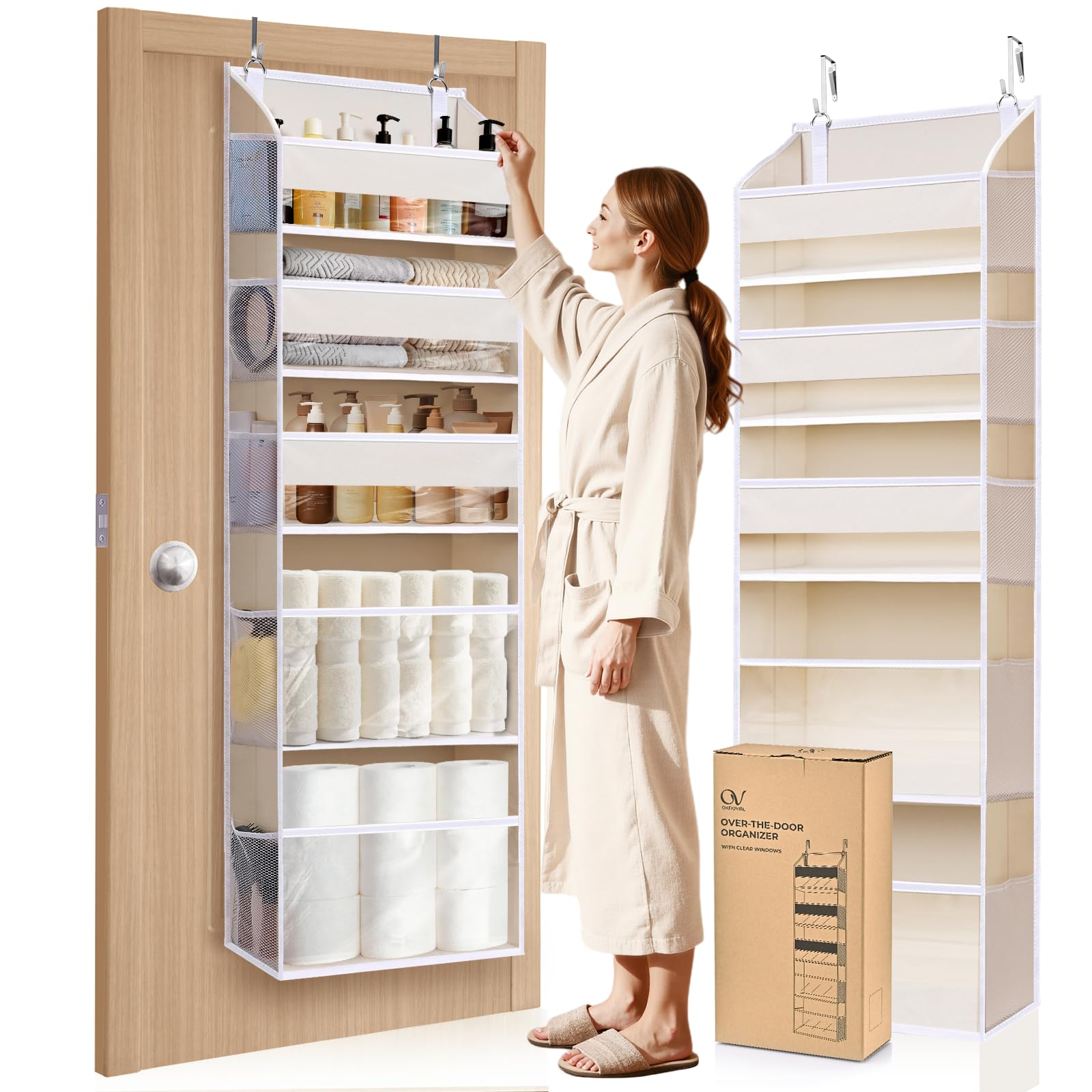 Over the Door Organizer, 5-tier