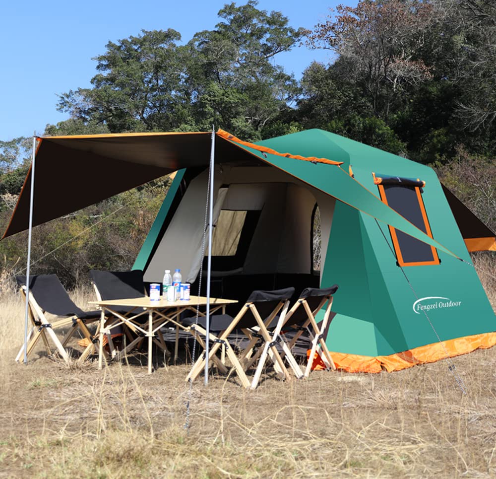 Amazon.co.jp: Fengzel Outdoor ワンタッチテント ドームテント 設置
