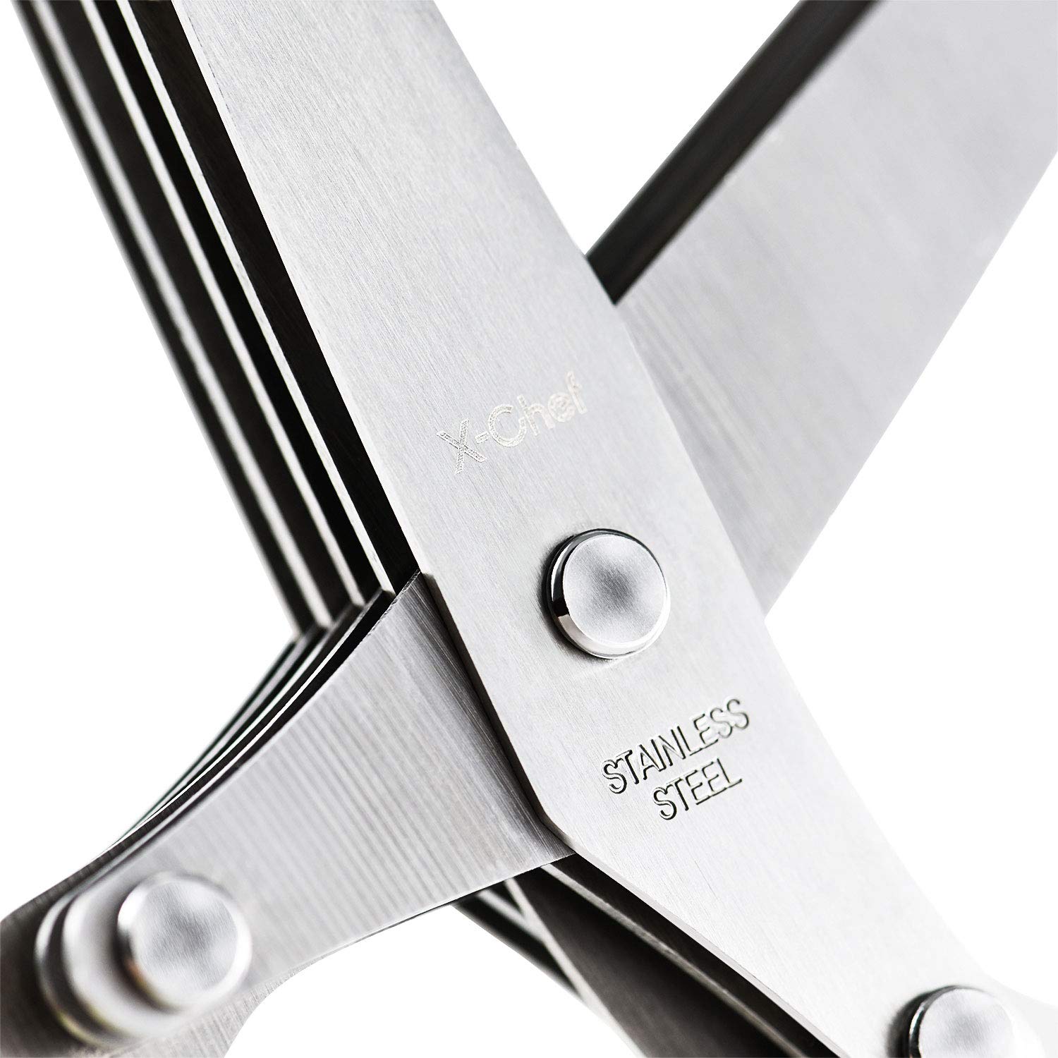 X Chef Herb Scissors Herb Scissors, X-Chef Multipurpose 5 Blade Kitchen ...