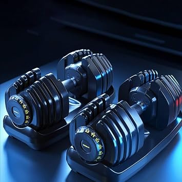 Quick Adjustable Dumbbell & Weight Bench Package