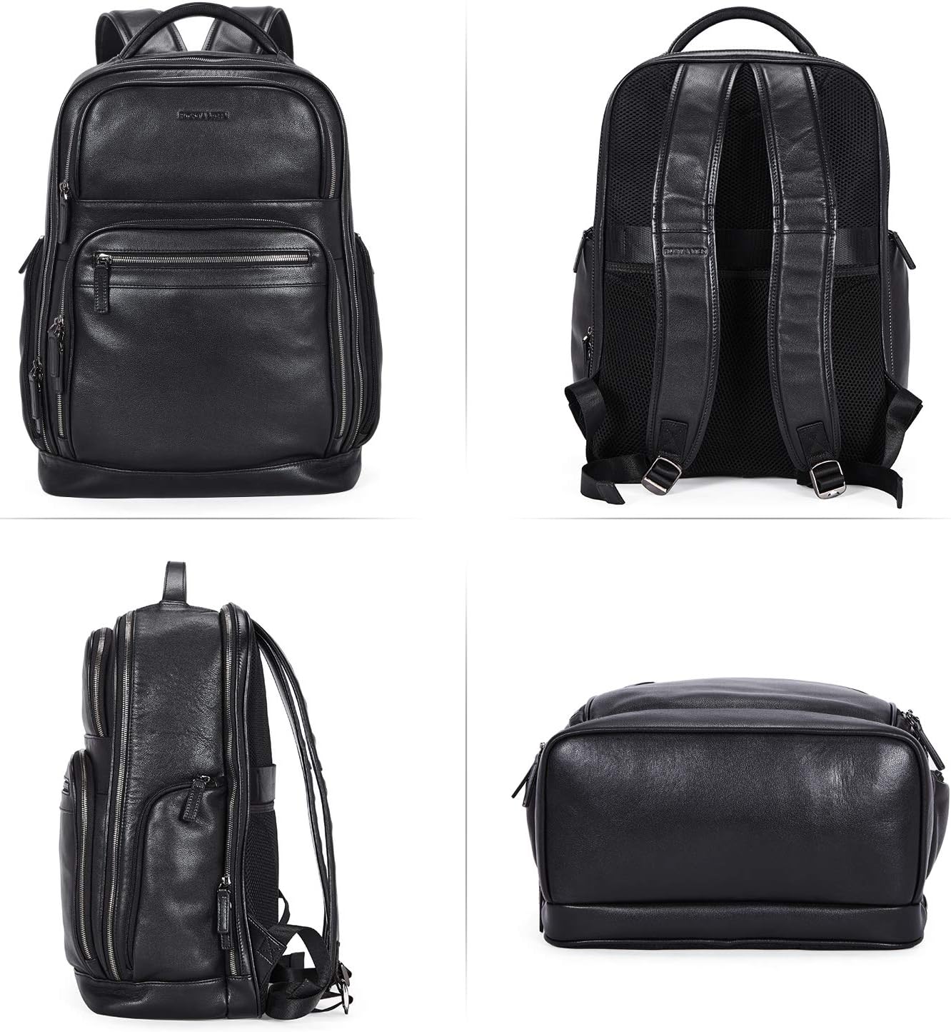 One-Day Sale: Up to 80% Off BOSTANTEN Leather Backpacks College 15.6” Laptop Travel Computer Shoulder Backpack For Men Black Authentic Crazy Deals BOSTANTEN Leather Backpacks College 15.6” Laptop Travel Computer Shoulder Backpack For Men Black