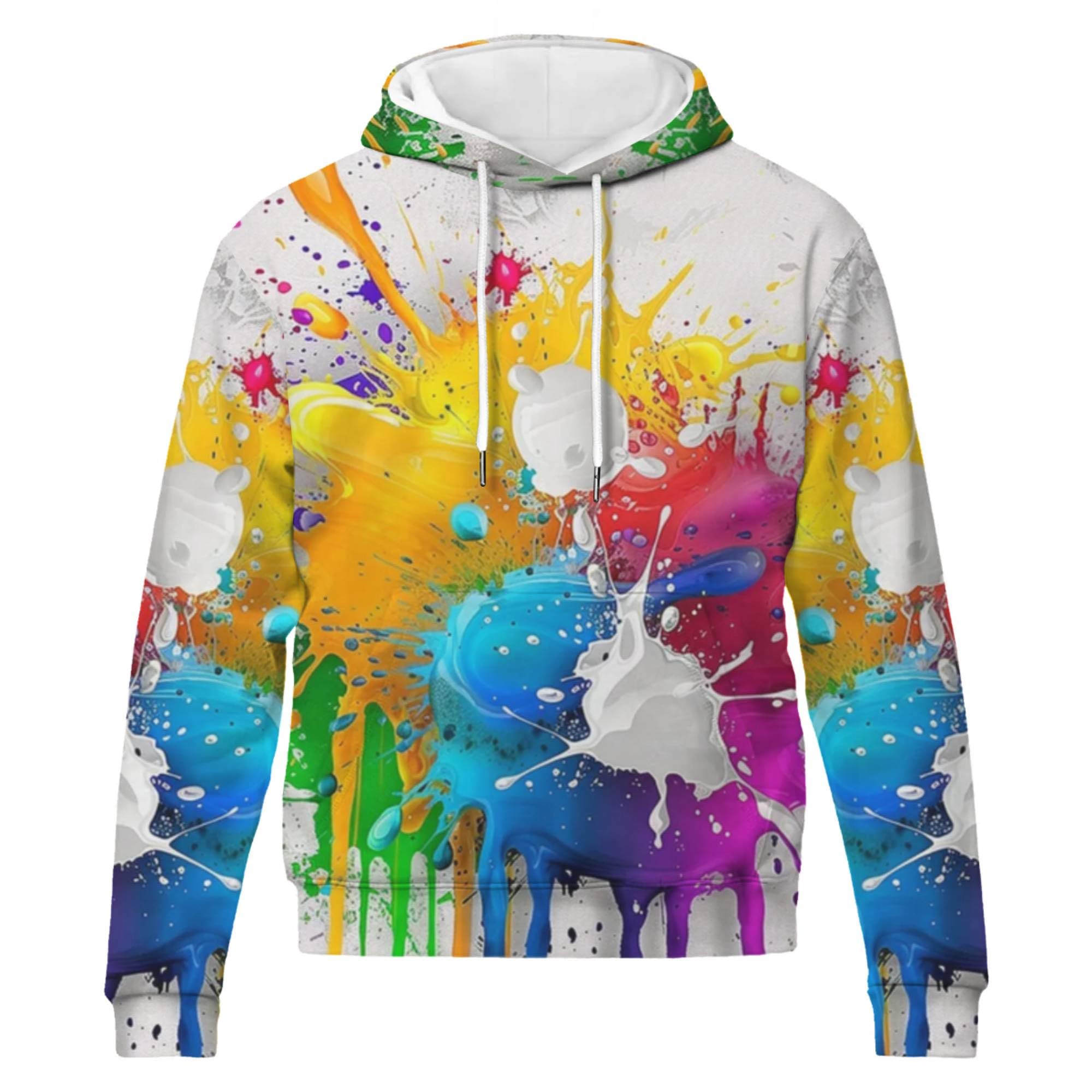 Felpa con Cappuccio Color Hoodie per Escursionismo