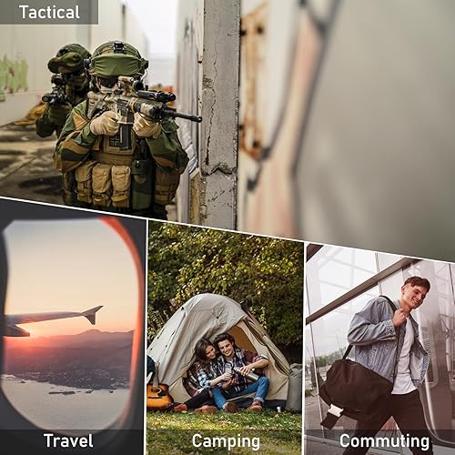 Miniatura 6 de Protector Plus Bolso de mensajero táctico para hombre Militar Molle Sling Hombro Pack (Parche)