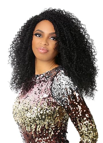 Miniatura 2 de BFF mezcla de cabello humano media peluca DAVIDA (P42730)