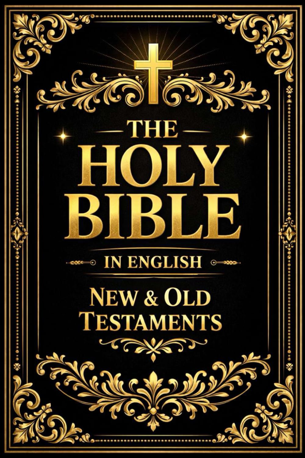 The Holy Bible in English Black Cver Text Easy to ReadVersion (New & Old Testaments) presents the 66 books of The Sacred Scriptures ,According to the ... Word of God Almighty,Way of Righteousness.