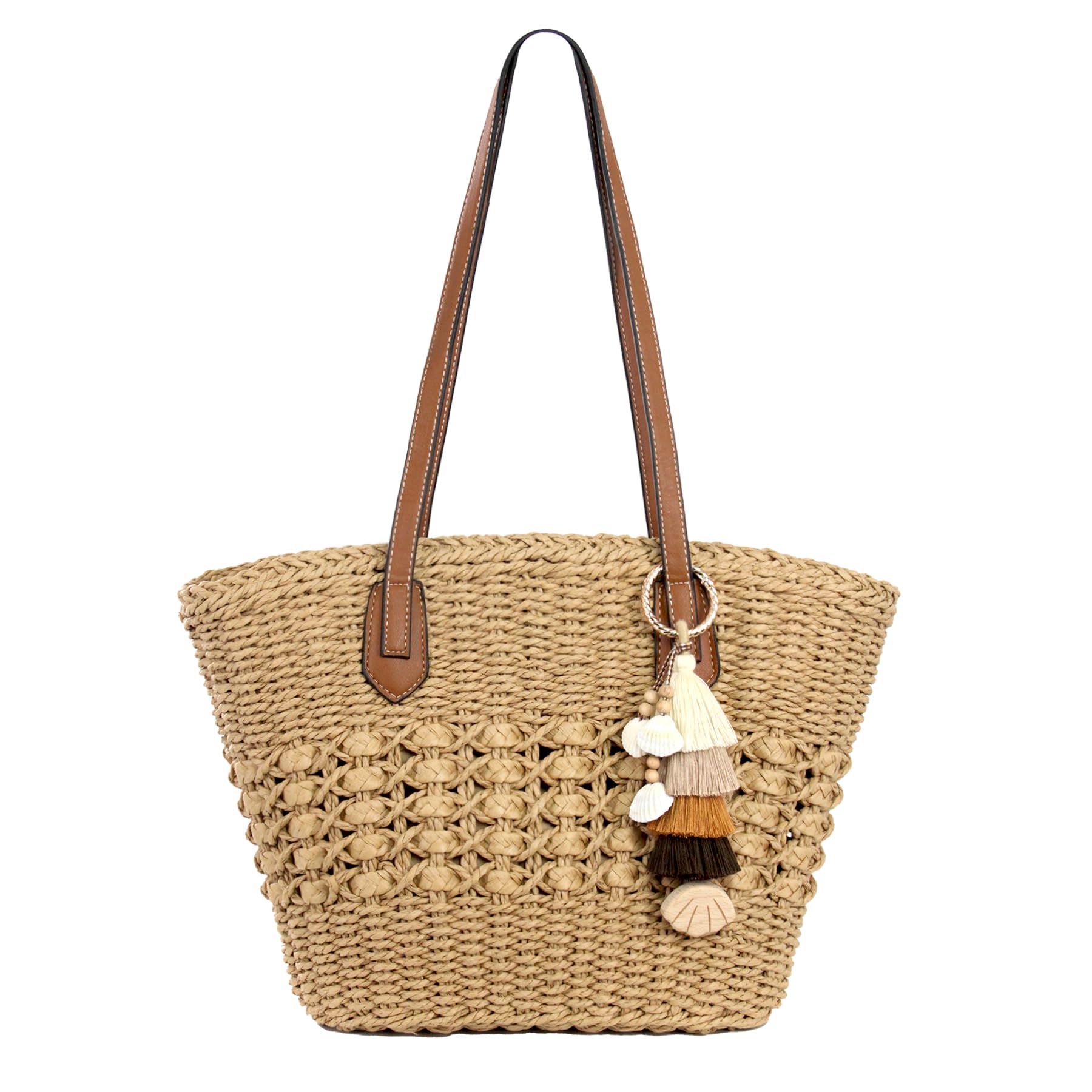 RUNROLE Straw Purse
