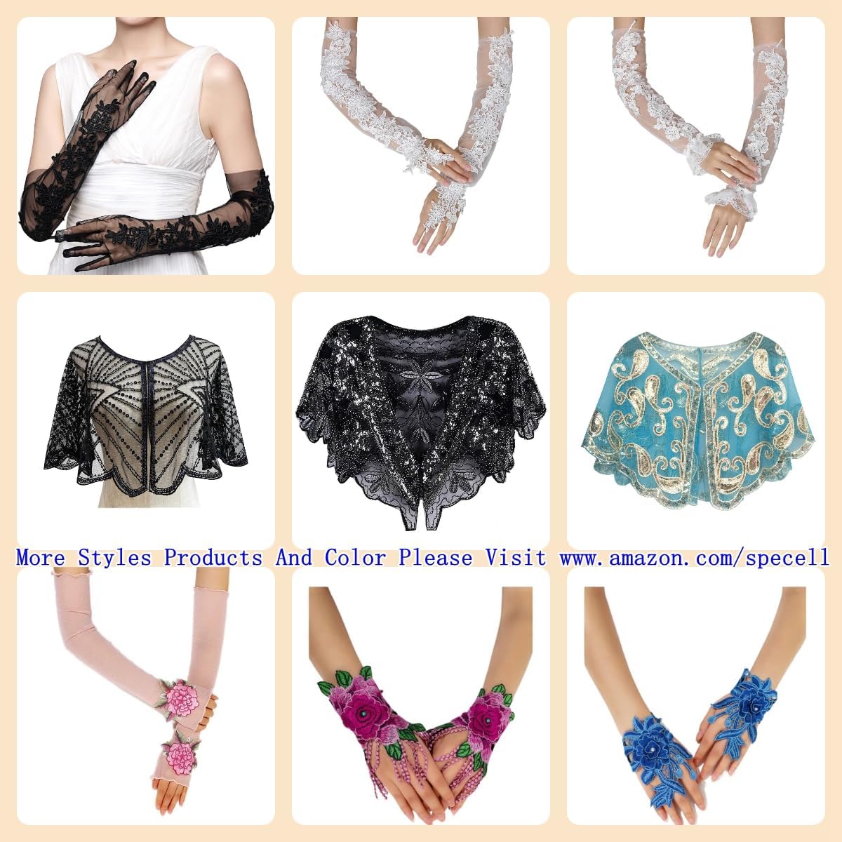 Specell Handmade Fascinator Tea Party Hat for Women, Derby Hat with Feathers Headbands Equipped with Hair Clips and Fasteners - Image 4