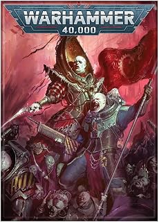 Ata-Boy Warhammer 40,0000 Magnet Genestealer Cults 2.5" x 3.5" Magnet for Refrigerators, Whiteboards & Locker Decorations