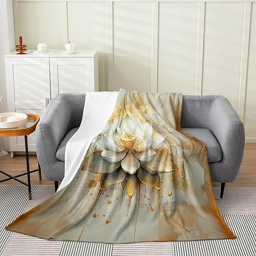 Miniatura 27 de Erosebridal Japanese Great Waves Flannel Blanket Queen Inch Asian Sea Wave Fleece Blanket Nautical Black Gold Clouds Fuzzy Plush Throw Vintage Retro