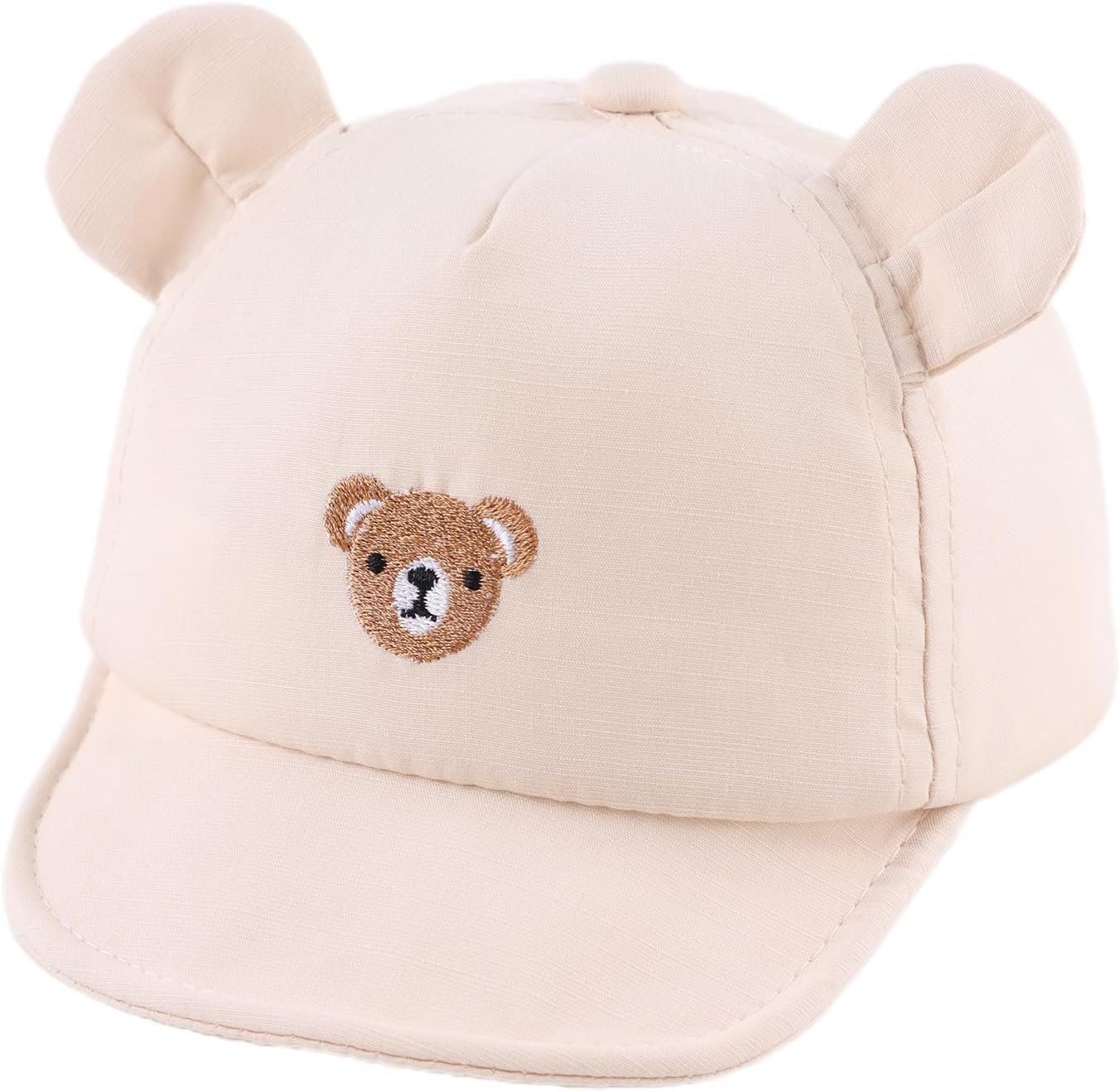 Baby Baseball Cap Toddler Sun Hat Infant Summer Hats Baby Boys Girls Cotton Bear Ear Caps - Image 2