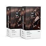 IGK Permanent Hair Color Kit | 5GM Warm Up - Golden Mahogany Brown | 100% Gray Color Coverage + Strengthen + Shine | Ammonia Free