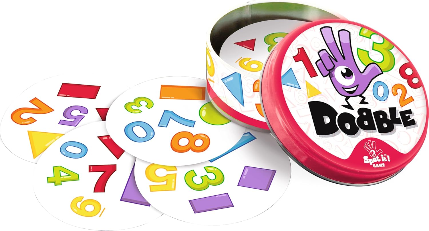 Asmodee : Spot it / Dobble 123 (Bilingue) 3+