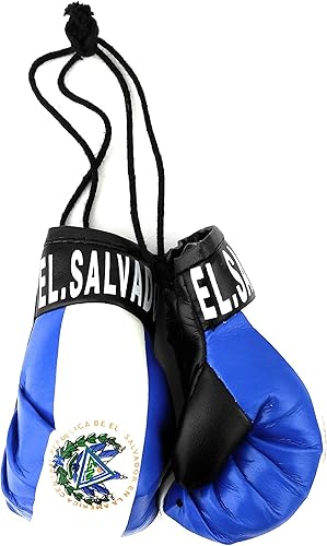 Red Hat Ent - Mini guantes de boxeo para espejo de coche, El Salvador