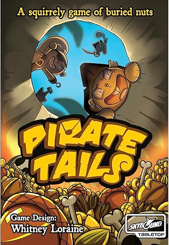 Miniatura 3 de Skybound Pirate Tails - Un juego de Squirrley de nueces enterradas, juego de colección, edades 8+, 2-5 jugadores