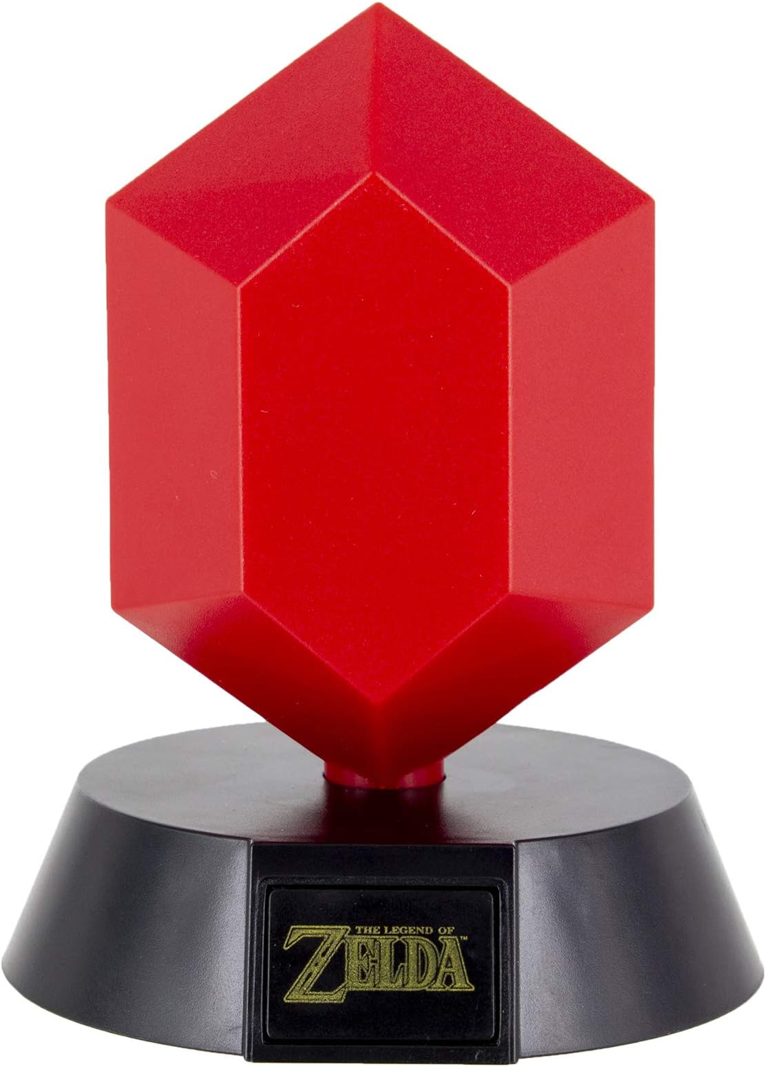 Red Rupee Icon Light | Ideal for Kids Bedrooms, Office & Home | Pop Culture Gaming Merchandise