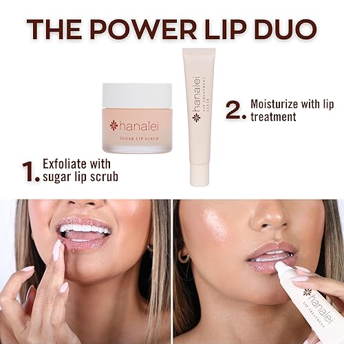 Miniatura 8 de Bálsamo azucarado para labios Maui con aceite de nuez de Kukui por Hanalei Beauty Company (libre de crueldad) peso neto 0.76 oz