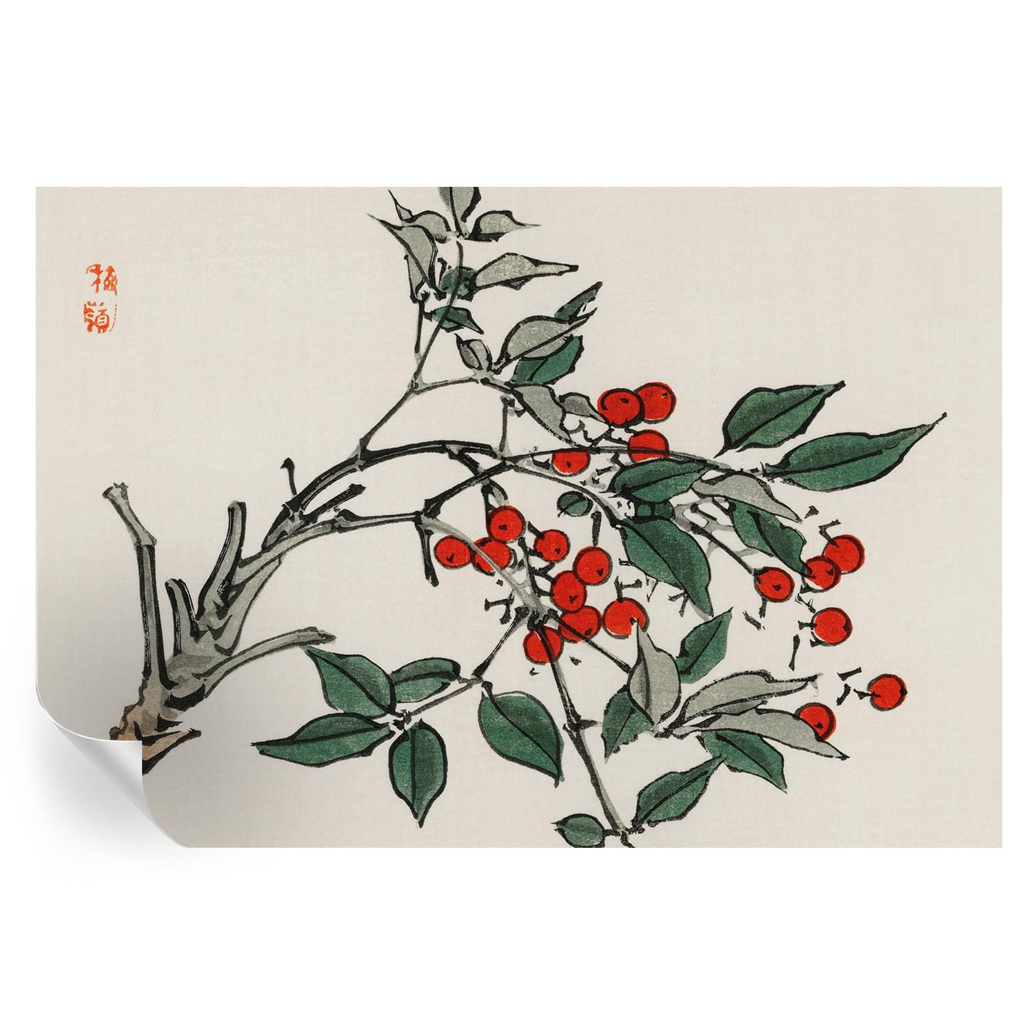 Decoración de pared para salón moderna con vinilos autoadhesivos ilustrados 152x104