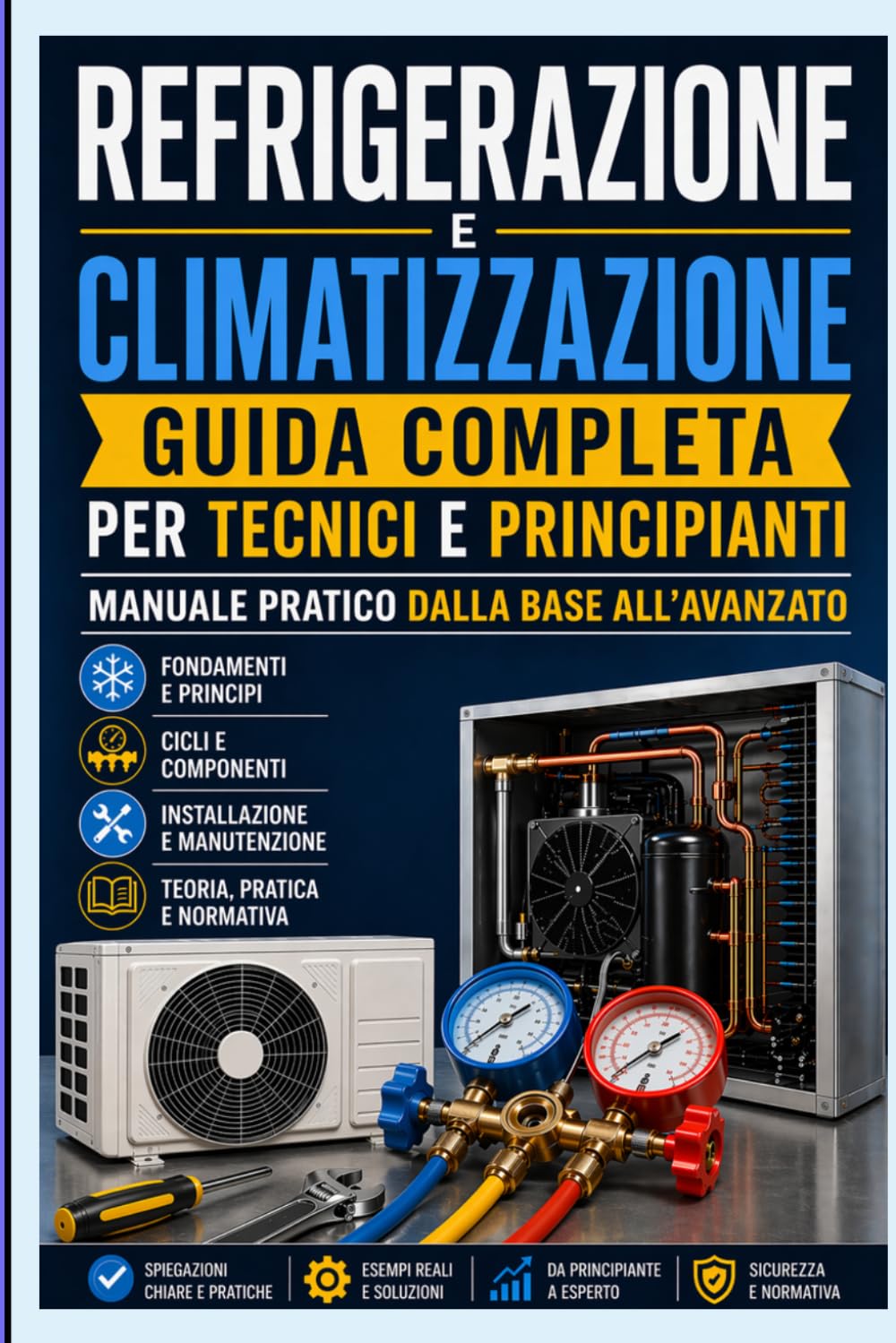 “Refrigerazione e Climatizzazione: Guida Completa per Tecnici e Principianti – Manuale Pratico dalla Base all’Avanzato”: “Impianti HVAC: Diagnosi, Riparazione e Manutenzione”