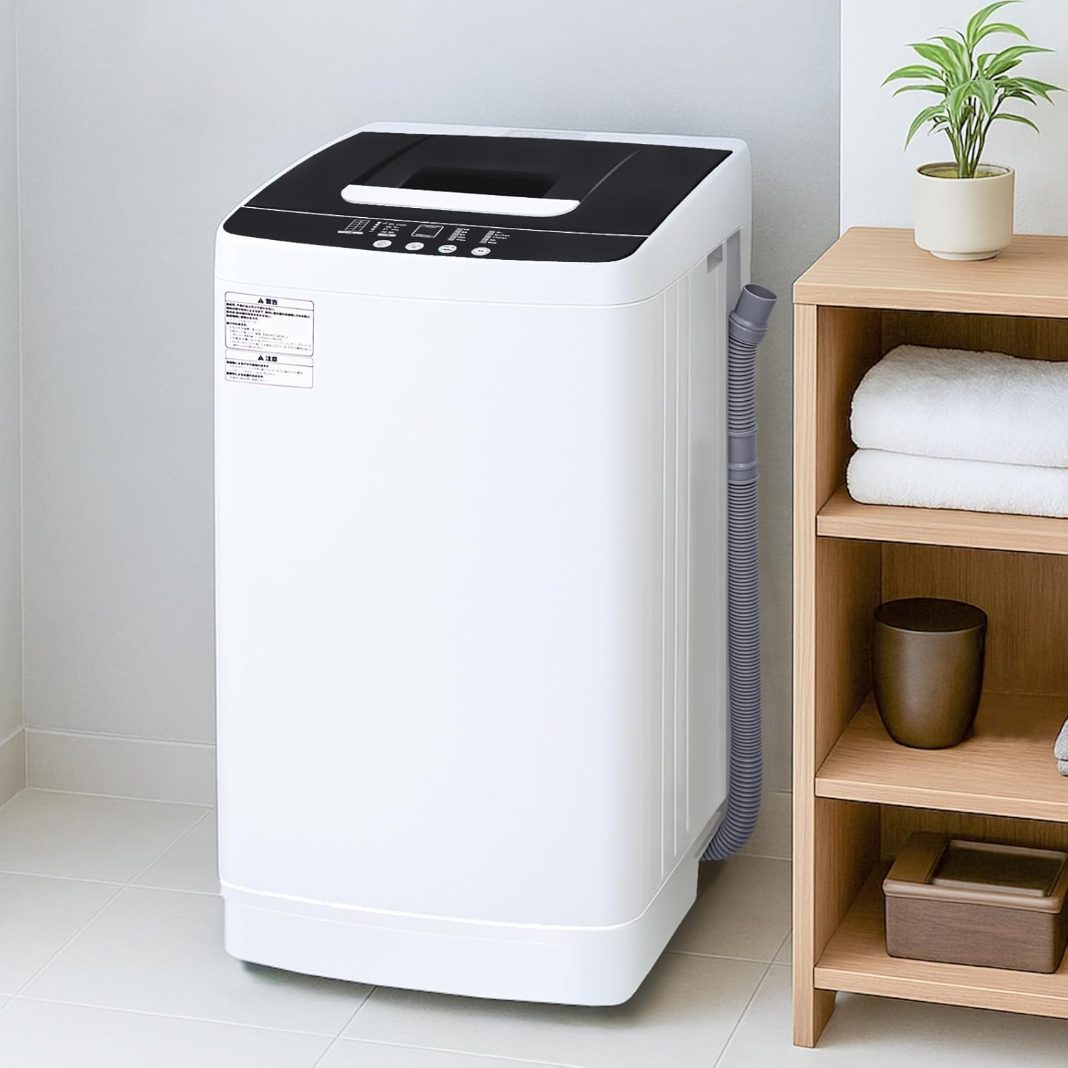 洗濯機 6kg アイリスオーヤマ ホワイト IAW-T605 【公式通販】