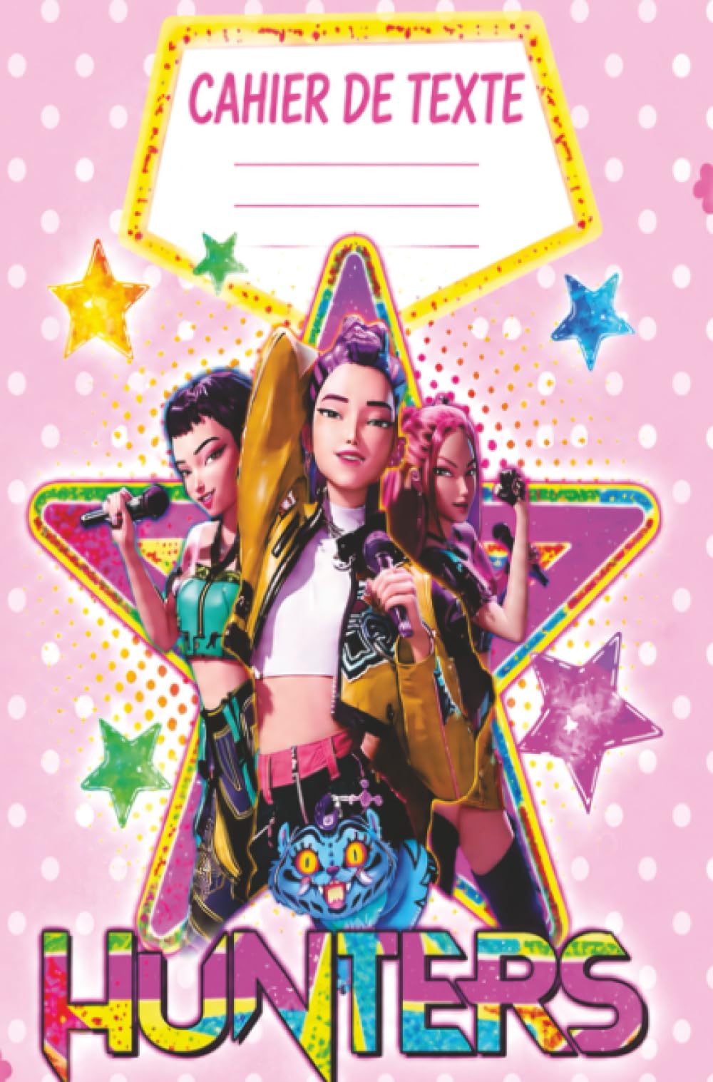 Cahier de Texte 2026-2027 KPOP DEMON HUNTERS: Organisateur Scolaire pour Enfants de l’École Primaire – CP, CE1, CE2, CM1 et CM2 – Devoirs, Leçons et Emploi du Temps – Thème K-Pop Fantastique