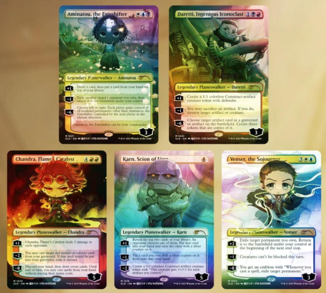 Wizards of the Coast Magic the Gathering: Secret Lairs: Lil'est Walkers - Foil Edition