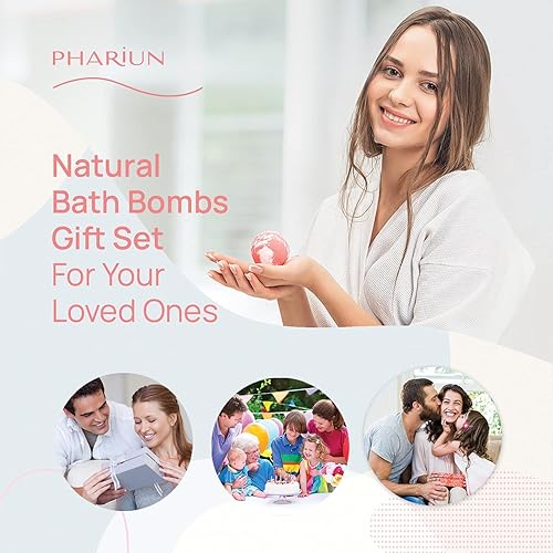 Miniatura 7 de Bombas de ducha, 12 tipos de fragancias de aromaterapia, bomba de baño de ducha con aceites esenciales vegetales y flor seca, 12 unidades grandes