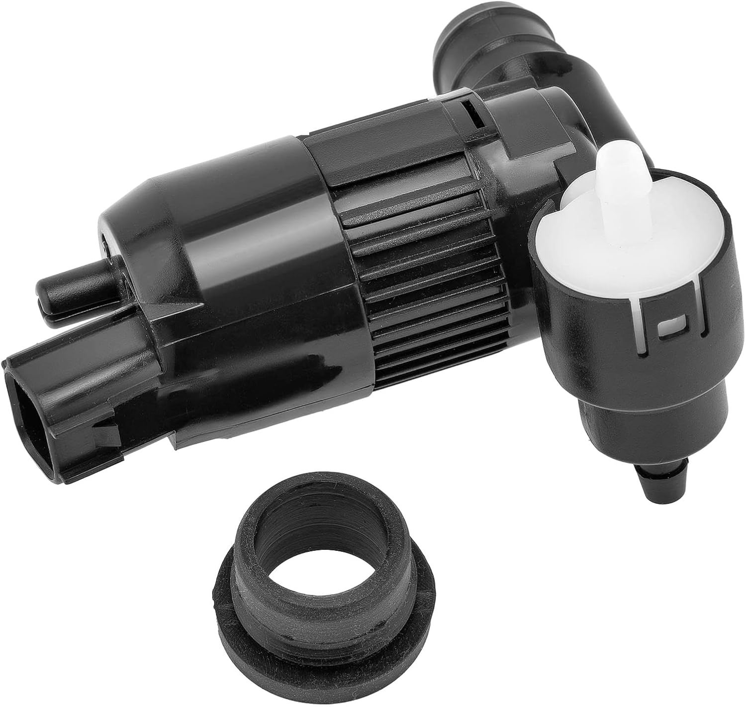 AutOcean Bomba de líquido limpiaparabrisas BA8Z-17664-A DV61-17664-AA para Ford Explorer Edge Fiesta 2014-2017 para Lincoln MKT MKX 2015-2016