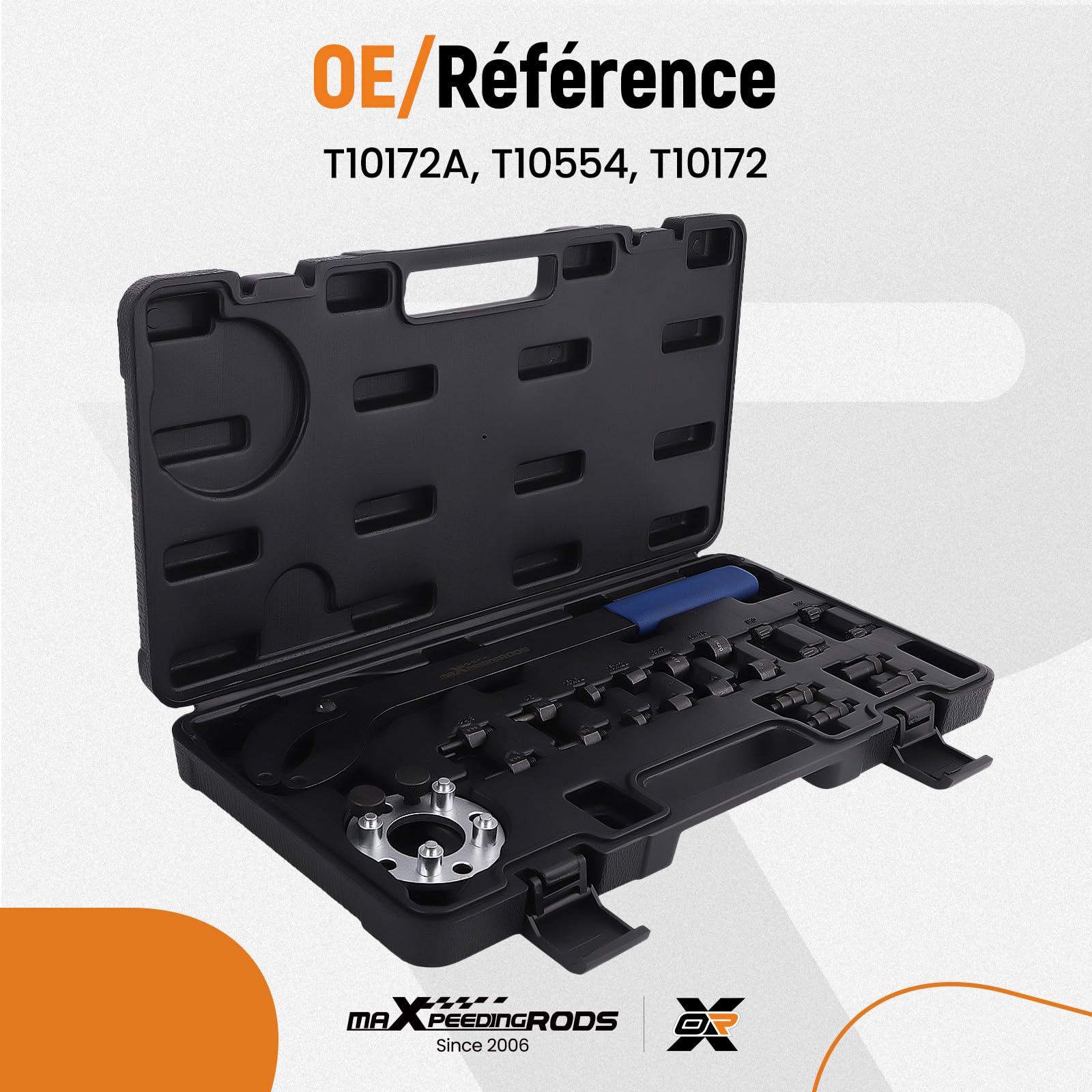 maXpeedingrods Support de poulie pour vilebrequin VW Polo EA211 T101722
