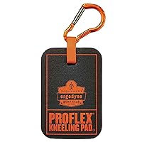 Vista 1 de Ergodyne - 18565 ProFlex 365 Mini Almohadilla para Arrodillarse con Mosquetón, 4" x 6" x 1", Negro